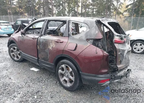 2019 Honda Cr-V Ex-L из США, поврежденный, VIN 7FARW2H89KE026231